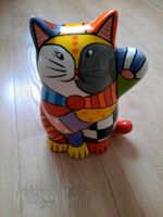 Dekofigur Dekoobjekt Katze Winkekatze Stil Romero Britto NEU Nordrhein-Westfalen - Gelsenkirchen Vorschau