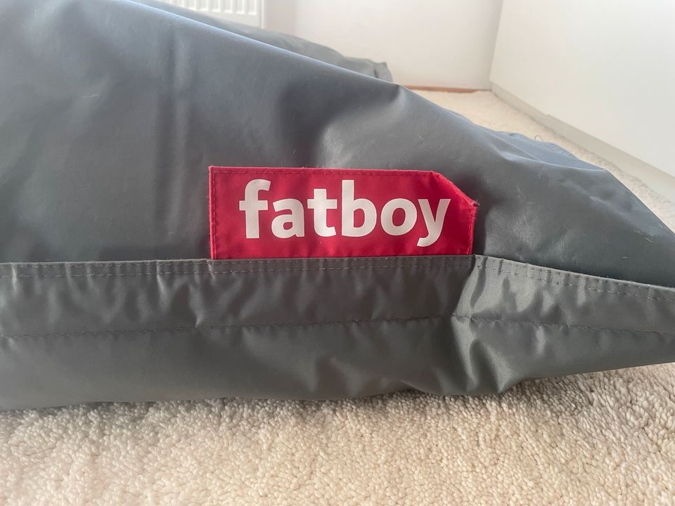 Fatboy Sitzsack Grau groß und gut erhalten in München