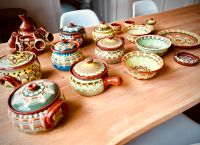Keramik Geschirr Service Set - Bulgarien - Handarbeit Bayern - Aschaffenburg Vorschau