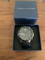 Tommy Hilfiger Uhr Herrenuhr Lederarmband schwarz Bochum - Bochum-Ost Vorschau