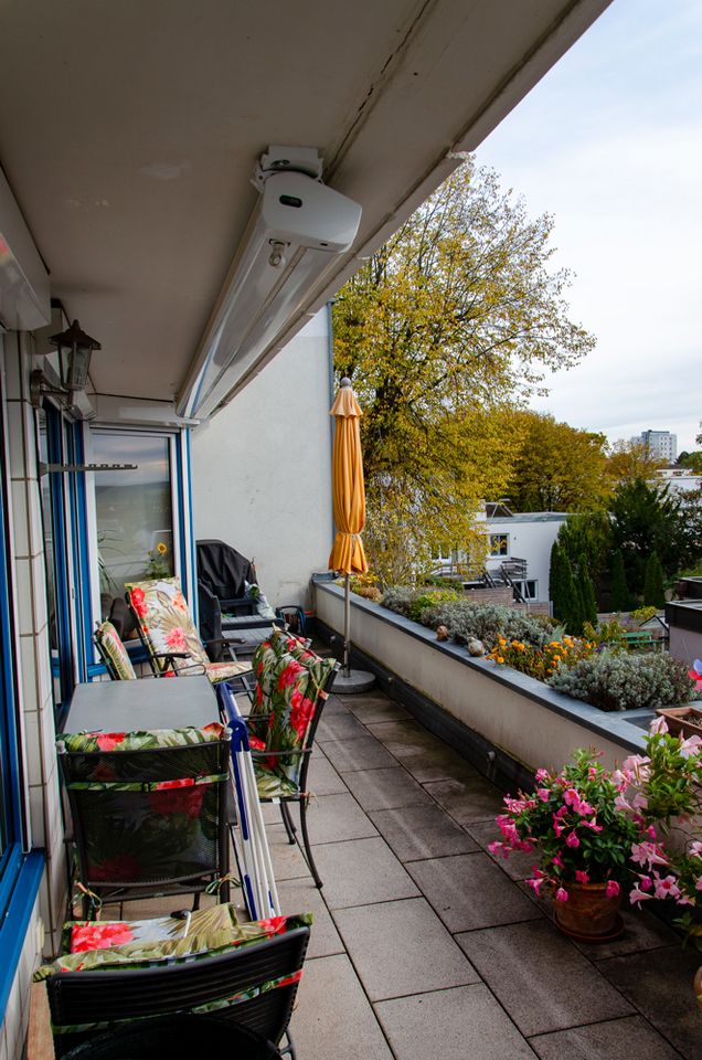 ++über den Dächern von Amberg++ Terrassenwohnung mit großem Balkon und phantastischer Aussicht in Amberg