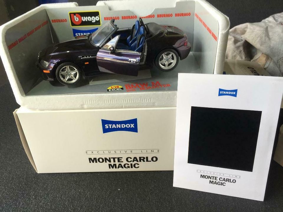 Monte Carlo Magic BMW Z3 Roadster + Farbkarte Standox Modellauto in Berlin