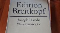 Klaviernoten: Haydn Klaviersonaten IV Düsseldorf - Eller Vorschau