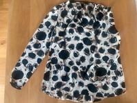 s.Oliver, Bluse, Größe 36, weiß/schwarz/beige Baden-Württemberg - Bönnigheim Vorschau