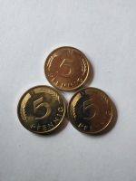 3 x 5 Pfennig  1996 A, J, F Dortmund - Benninghofen Vorschau