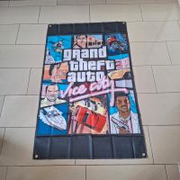 GRAND THEFT AUTO VICE CITY/ Gta Vc Flagge/Merchandise/Wandbild Bayern - Schöllnach Vorschau