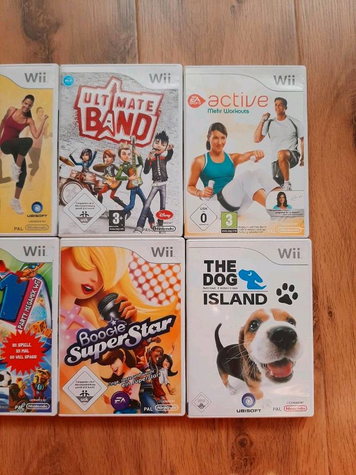 Verschiedene Wii Spiele in Egeln