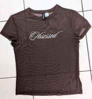 Shirt, transparent, gr.M, braun, h&m, Strandshirt Bayern - Schonungen Vorschau