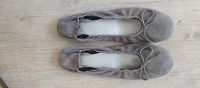 CLIC Mädchen-/Damenballerinas Leder taupe/grau Gr. 40 - Top Hessen - Mainhausen Vorschau