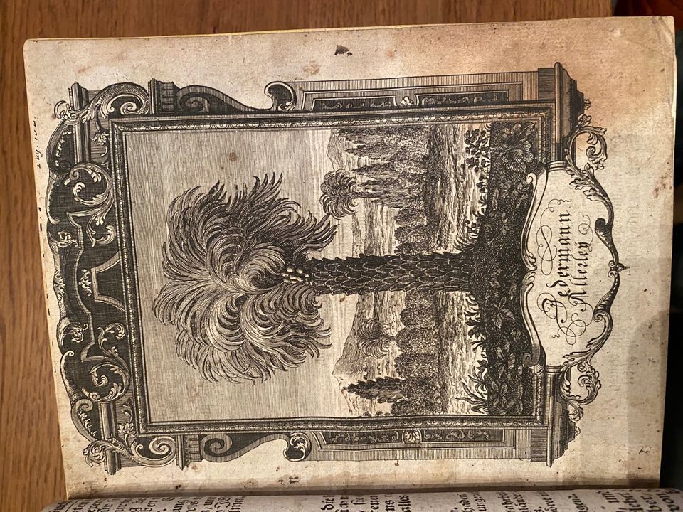 Antikes Buch von Johann Arnd von 1734 in München