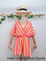 Kurze Jumpsuit Einteiler Orange Streifen Duisburg - Rheinhausen Vorschau