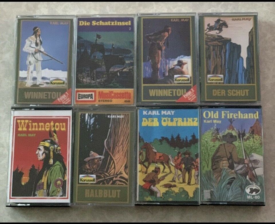 32 Hörspielkassetten Kinderkassetten 80-90iger Kassetten Sammler in Markdorf