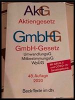 AktG Aktiengesetz GmbH-Gesetz -NEU- Bayern - Ruderting Vorschau