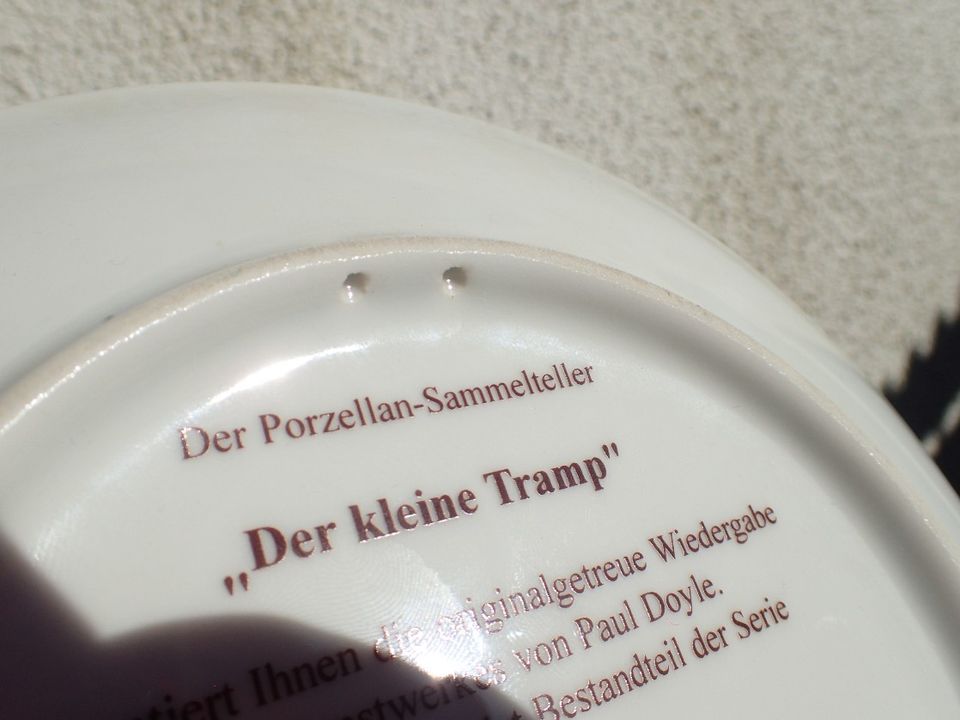 ❇️  Sammel Porzellan Wandteller - Der kleine Tramp   ✳ ✳ ✳ ✳ in Kürten