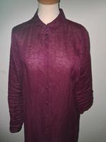 Didi Leinen Longbluse gr.36/38 bordeaux Nordrhein-Westfalen - Selm Vorschau