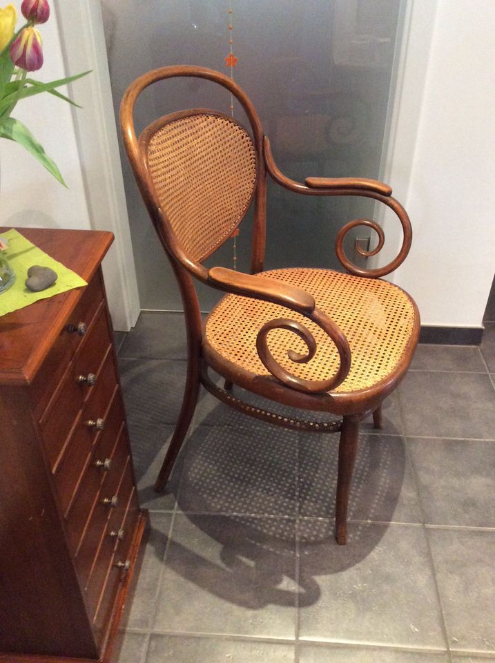 Original Thonet Bugholz Stuhl Nr. 11 in Goch