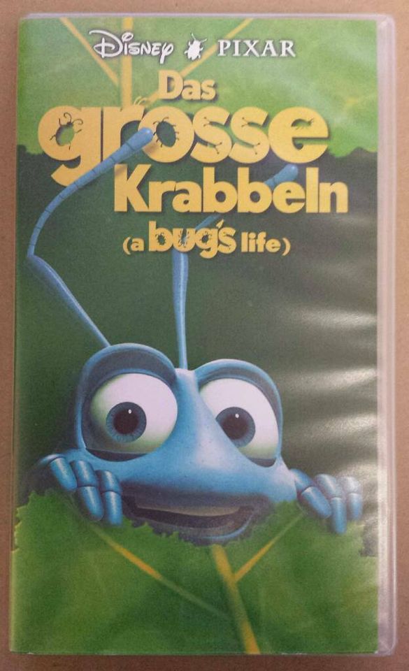 "VHS Kassette" "Walt Disney" "Das grosse Krabbeln" in Langenfeld Eifel