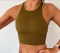 H&M Sport BH Top Oberteil Yoga Fitness khaki grün Gr. Xs Bielefeld - Quelle Vorschau