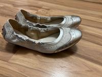 Tods‘s Ballerinas 39 weiß Silber Ludwigsvorstadt-Isarvorstadt - Isarvorstadt Vorschau