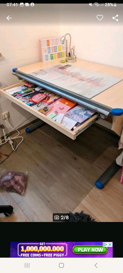 Schreibtisch für Kinder / Jugendliche von Lidl in Kiel