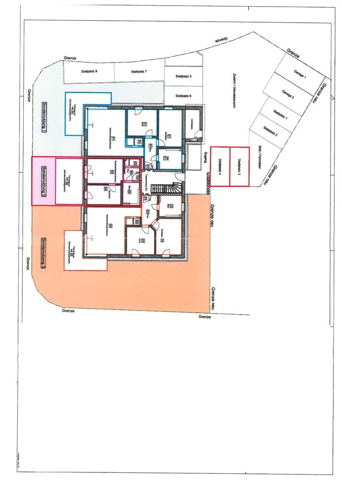 Neuwertige Wohnung (50 m²) mit Terrasse in Cham in Cham