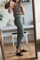 High-Waist Damen Jeans Hose Khaki Türkis Blutsgeschwister S Pankow - Weissensee Vorschau