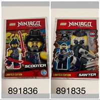 Ninjago Polybag Limited Edition Scooter 891836 Sawyer 891835 Nordrhein-Westfalen - Warendorf Vorschau