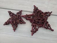 Dekosterne Sterne aus Holz mit Glitzer Nordrhein-Westfalen - Dülmen Vorschau