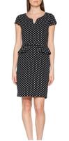 Comma Etui-Kleid schwarz-gepunktet, Größe 34 (neuwertig) Sachsen - Görlitz Vorschau