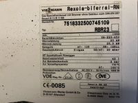 Viessmann Rexola-biferral-RN Gas-Heizkessel 23 kW Heizung Thüringen - Ilmenau Vorschau