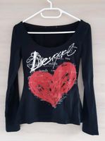 Desigual Langarmshirt schwarz Herz rot Gr.XS Neu Thüringen - Elxleben an der Gera Vorschau