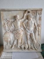 Relief Gips gekrönter Hercules, griechische Mythologie Nordrhein-Westfalen - Alpen Vorschau