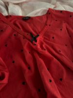 Nachthemd von vivance rot mit schwarzen Herzchen Niedersachsen - Lingen (Ems) Vorschau