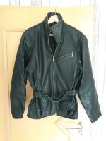 Lederjacke, Bikerjacke Gr. M schwarz Niedersachsen - Warmsen Vorschau