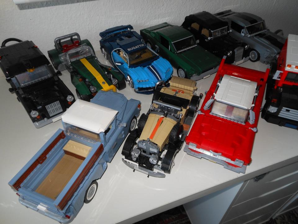 Verkaufe Konvolut 8 Standmodelle v. Bluebrixx u. Mould King in Hamburg