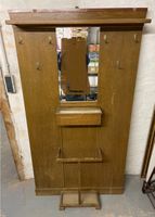 Wandgarderobe mit Spiegel Holz 50er Retro Vintage Stuttgart - Stuttgart-Süd Vorschau