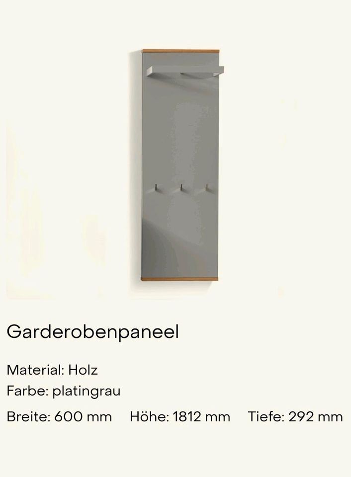 Garderobe grau Flur in Hopsten