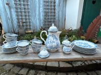 Vintage Service Geschirr China Blau weiß Kaffeegedeck Porzellan Elberfeld - Elberfeld-West Vorschau