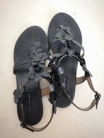 *Belmondo; Zehentrenner; Sandalen; Damen; Leder; schwarz; Gr. 37* Bayern - Nördlingen Vorschau