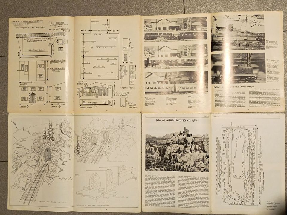 Welt der Modellbahn 1977 4 Ausgaben in Oberhonnefeld-Gierend