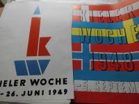 1 Kieler Woche Plakat Din A2 wie NEU von 1948 - 1982 Schleswig-Holstein - Nortorf Vorschau