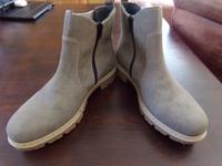Stiefel Stiefelette Chelsea Boots Rieker gefüttert taupe 37 NEU Hessen - Florstadt Vorschau
