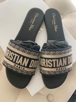 Christian Dior Dway Slide Mule Sandalen blau mit ovp Rechnung Harburg - Hamburg Sinstorf Vorschau