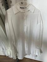 Zara Satin Bluse weiß M Nordrhein-Westfalen - Solingen Vorschau
