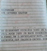 PKW ANHÄNGER Baden-Württemberg - Lauf Vorschau