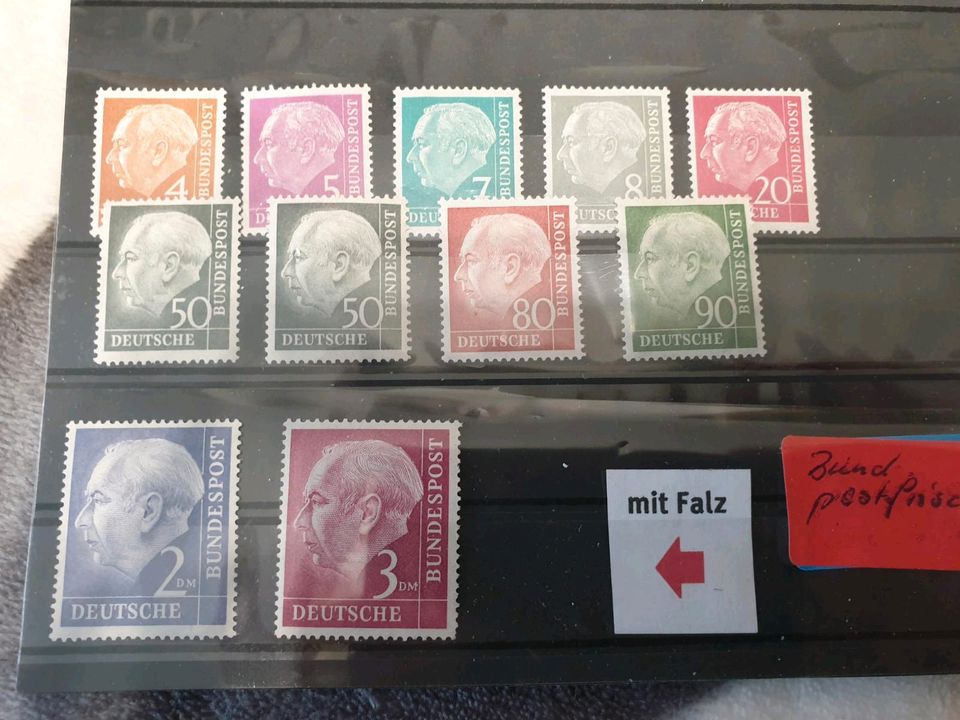 Briefmarken  BERLIN / BUND in Stahnsdorf