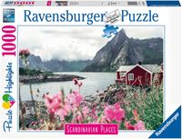 Ravensburger Puzzle Reine, Lofoten, Norwegen, 1000 Puzzleteile Nordrhein-Westfalen - Lübbecke  Vorschau