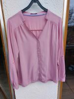 Zero langärmlige Bluse Longsleeve Sommershirt Rosa V-Ausschnitt Baden-Württemberg - Mötzingen Vorschau