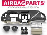 VOLKSWAGEN VW SHARAN II SCHWARZ CREMIGE Armaturenbrett Airbag Bremen - Obervieland Vorschau