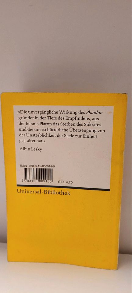 Phaidon (Platon) vom Reclam Verlag in Erfurt